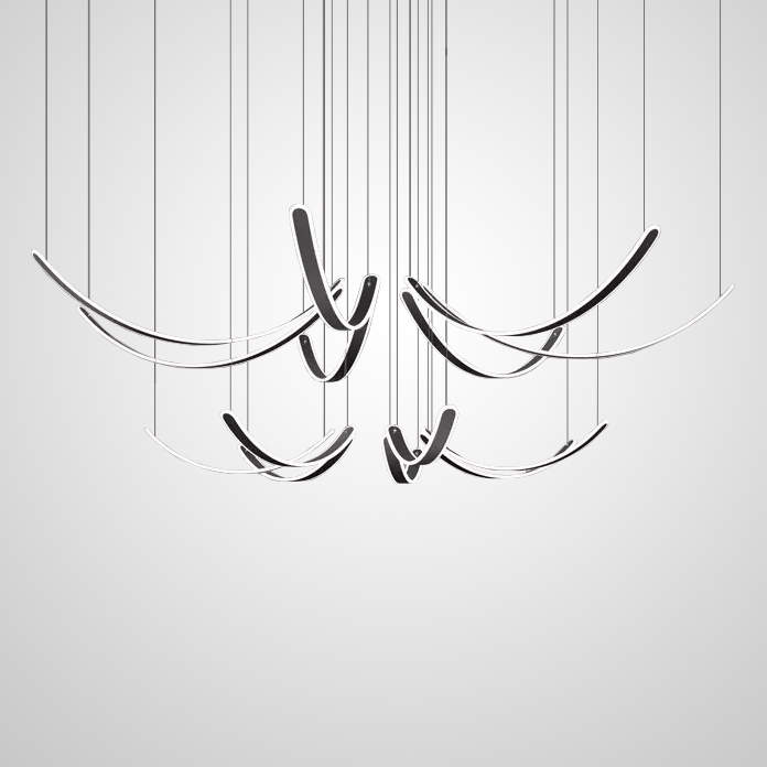 Подвесной светильник TEOLINE L60+100 L14 by ImperiumLoft