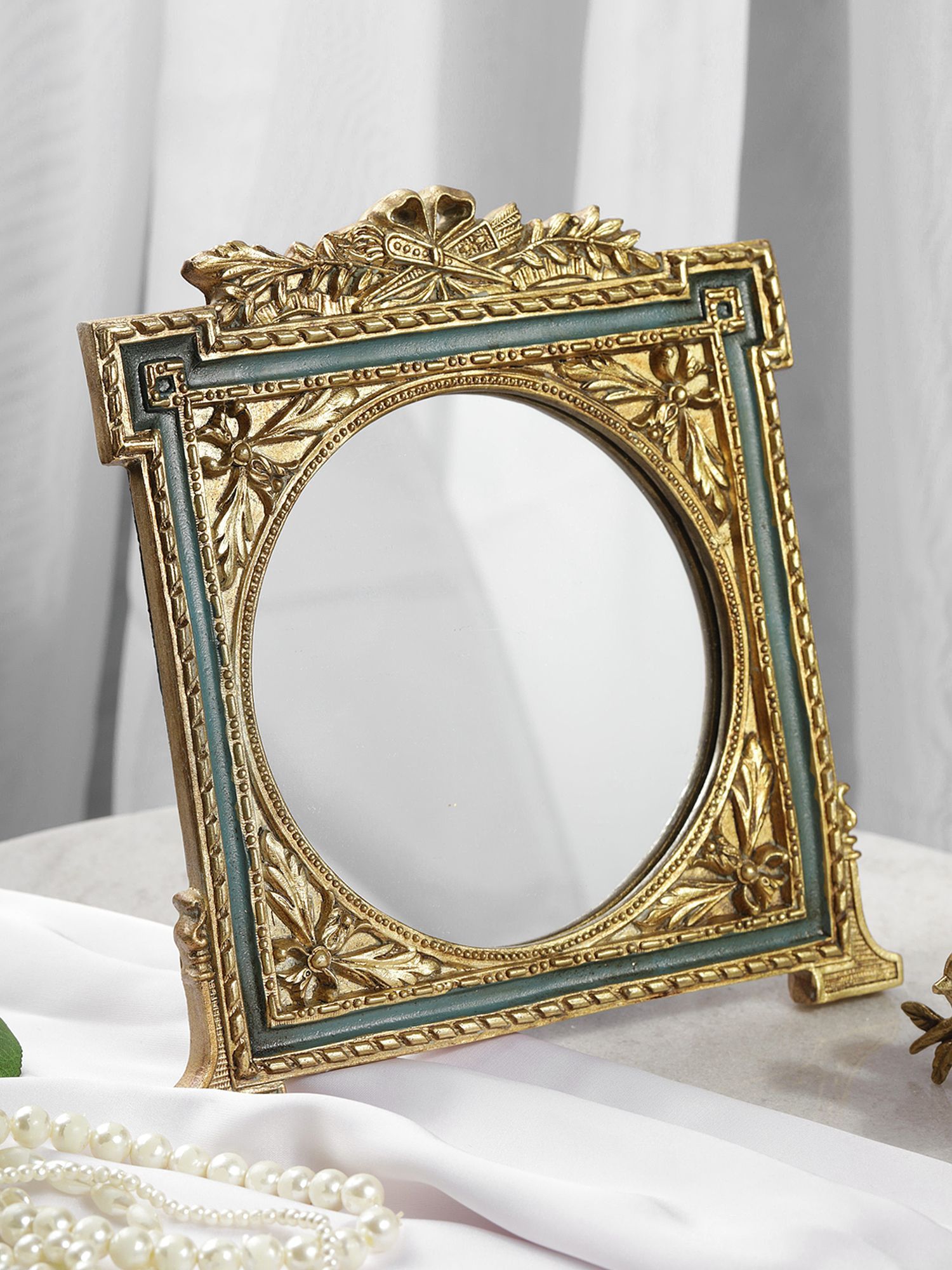 Зеркало настольное, под старину Glasar 28-243