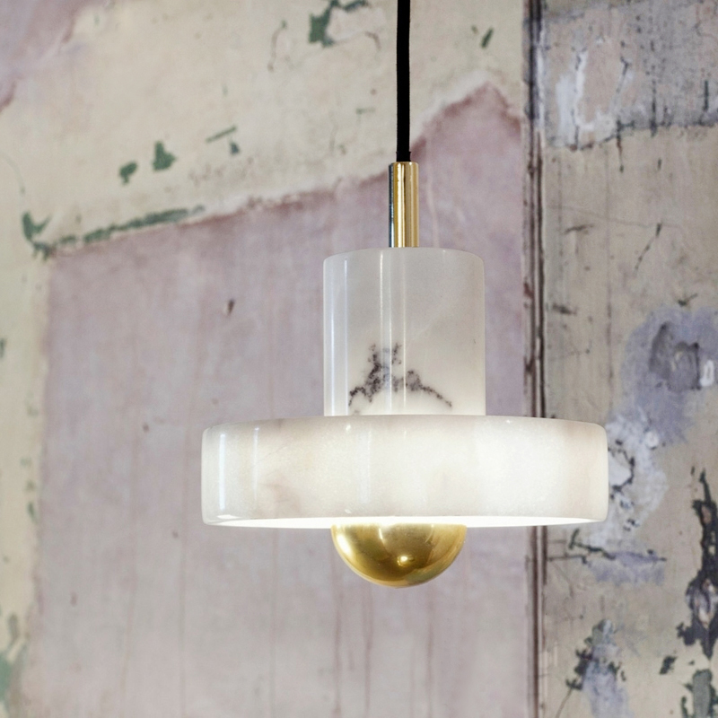 Подвесной Светильник Stone Pendant White By Imperiumloft By Imperiumloft