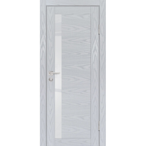 Межкомнатная дверь Graf PSM-11 лунный лакобель Дуб скай серый (2000 х 900)