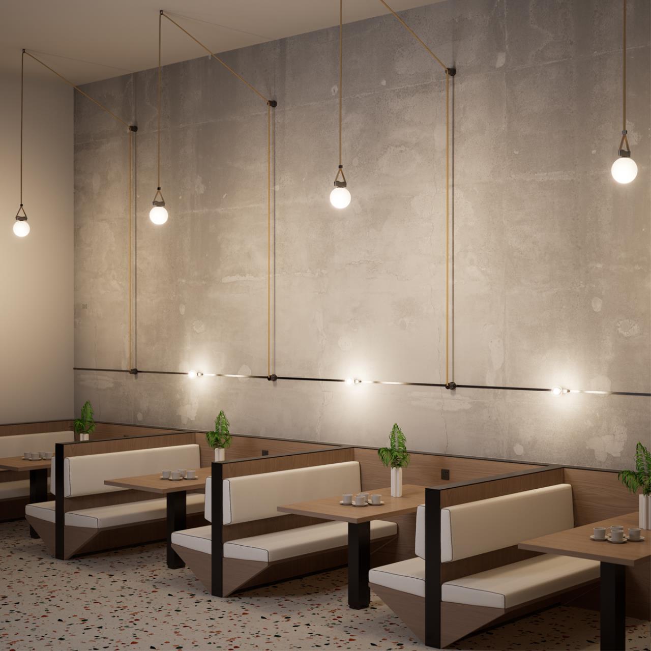 Низковольтный текстильный шинопровод, длина 10м Novotech 135256