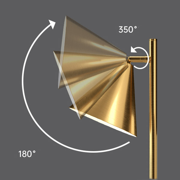 Настольная лампа RIGEL TAB Brass by ImperiumLoft