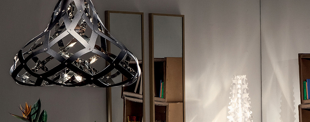 Подвесной светильник Slamp Supermorgana Gold/ Black