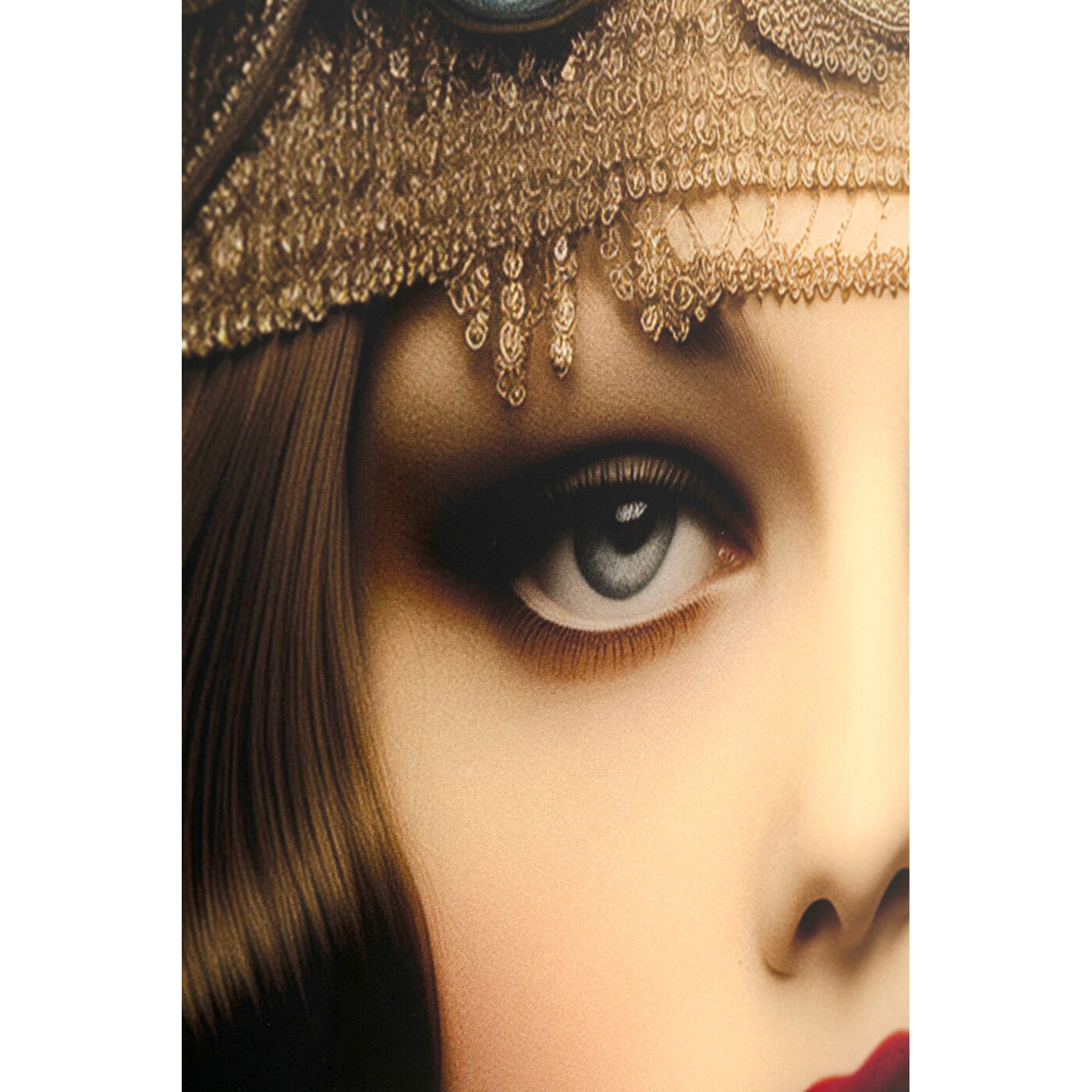 Картина стеклянная Muse Art Nouveau 100x100cm KARE 57675