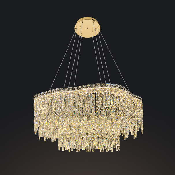 Кольцевая люстра MICHELLE D60+100 Brass by ImperiumLoft