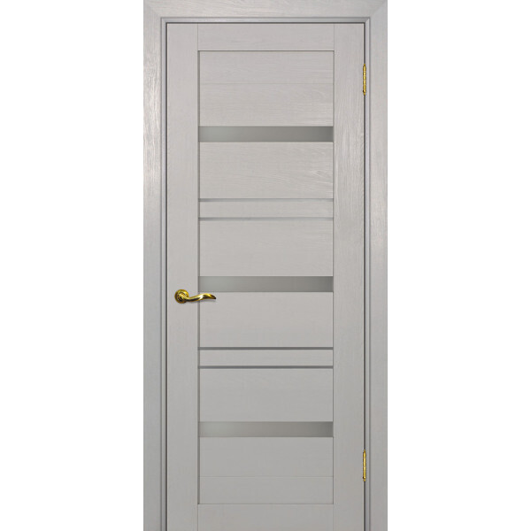 Межкомнатная дверь Graf PSU-13 белый сатинат Лунное дерево (1900 х 600)