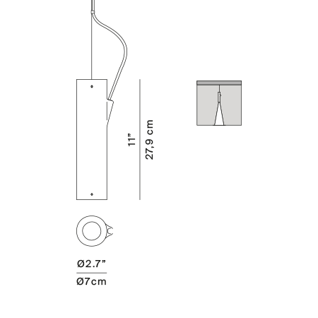 Подвесной светильник Luceplan E04270