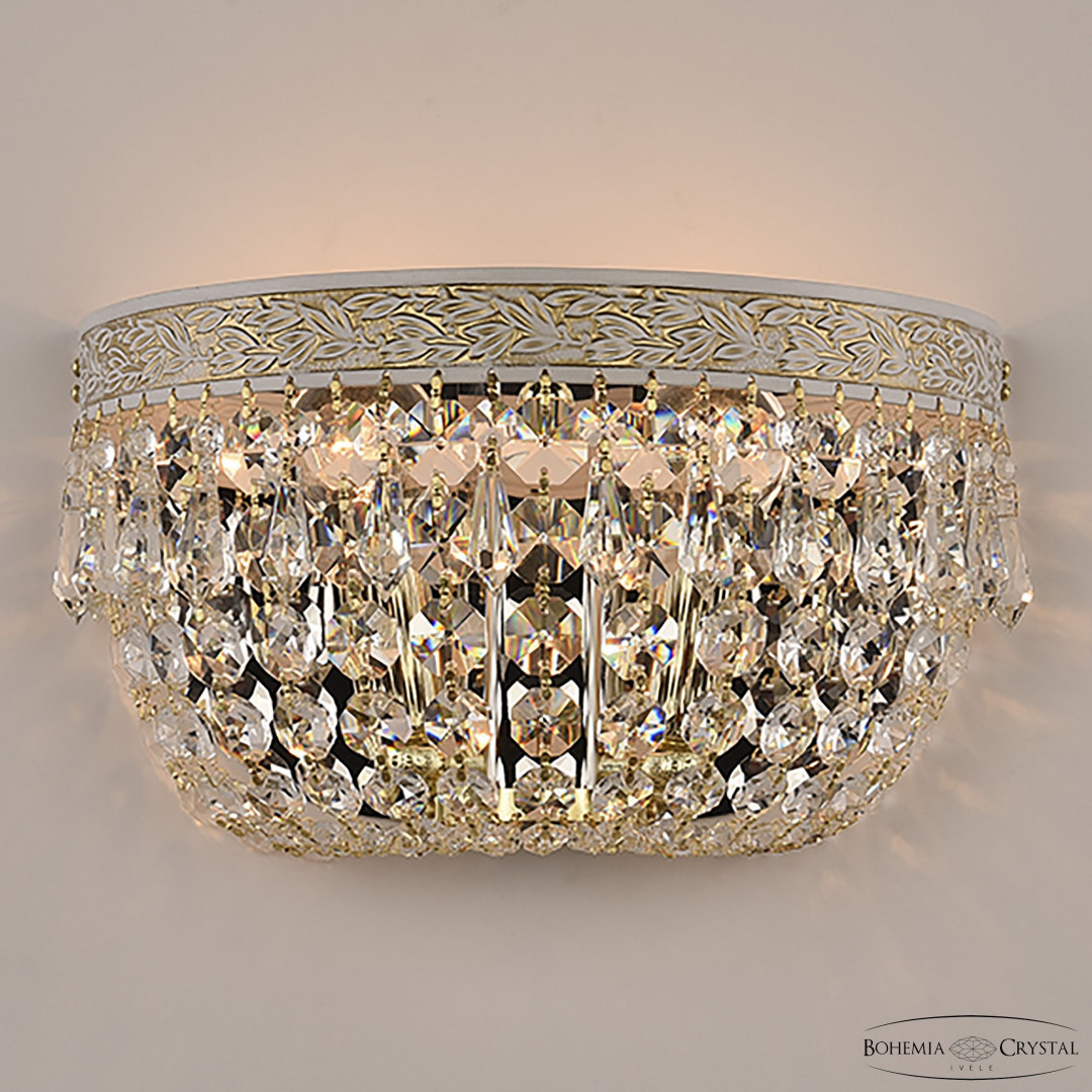 Бра хрустальные AL19011B/25OL WMG Bohemia Ivele Crystal