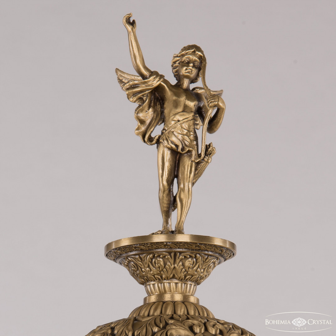 Торшер бронзовый 72009T/8/210 FP P Amber-Green/H-1H FA5S