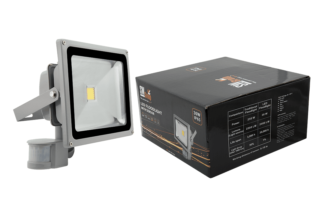 Прожектор светодиодный SWG FL-COB-30-CW-S