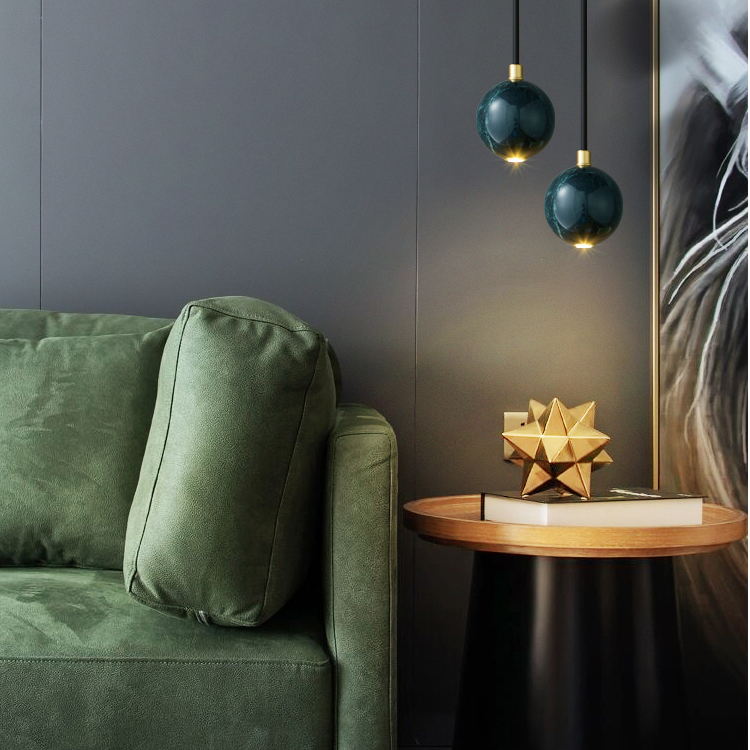 Подвесной светильник BONN Green 4000К by ImperiumLoft