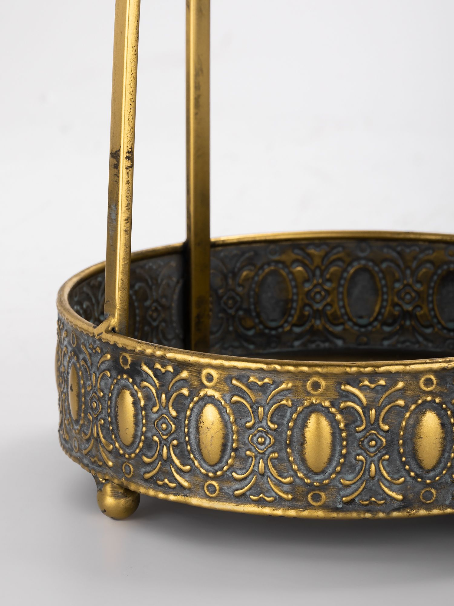 Блюдо интерьерное с ручкой Glasar 57-182