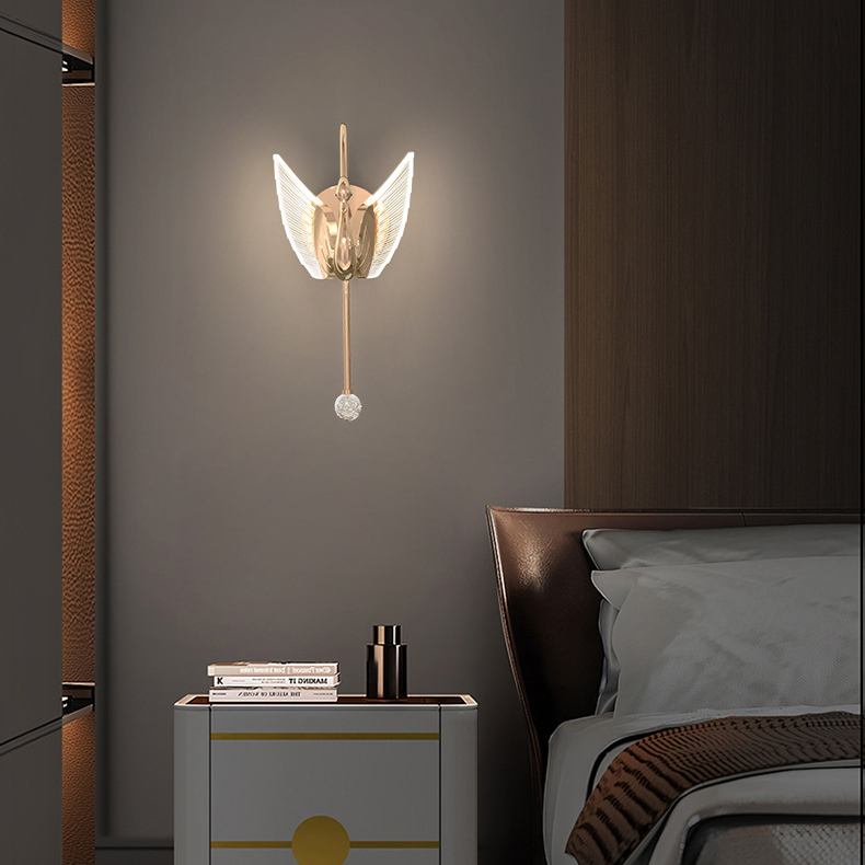 Настенный светильник BIRDIE WALL Rose Gold by ImperiumLoft