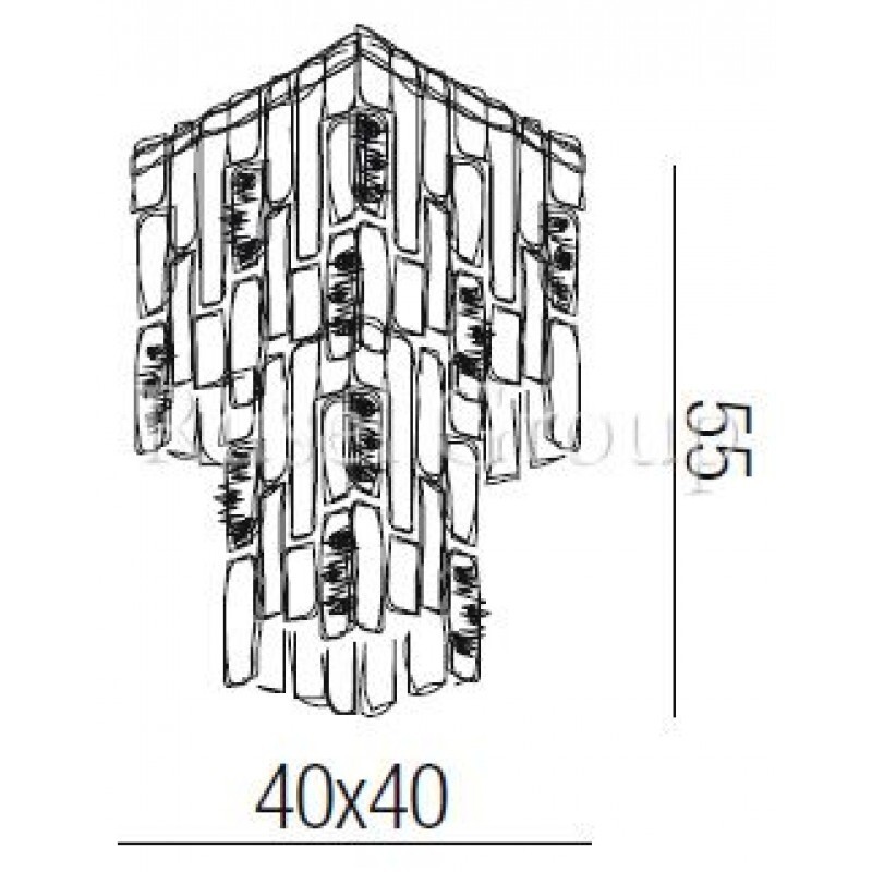 Потолочный светильник Kolarz FANTASY 1093/PL40