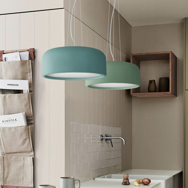 Потолочный светильник CYLINDER B D35 Khaki by ImperiumLoft