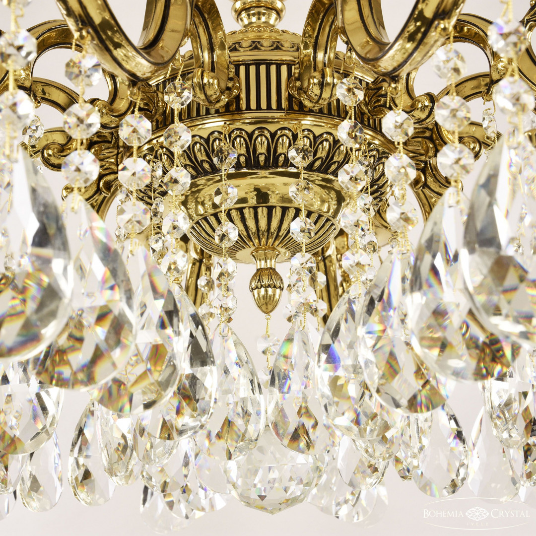 Люстра бронзовая с хрусталём 73301/12/250 A GB