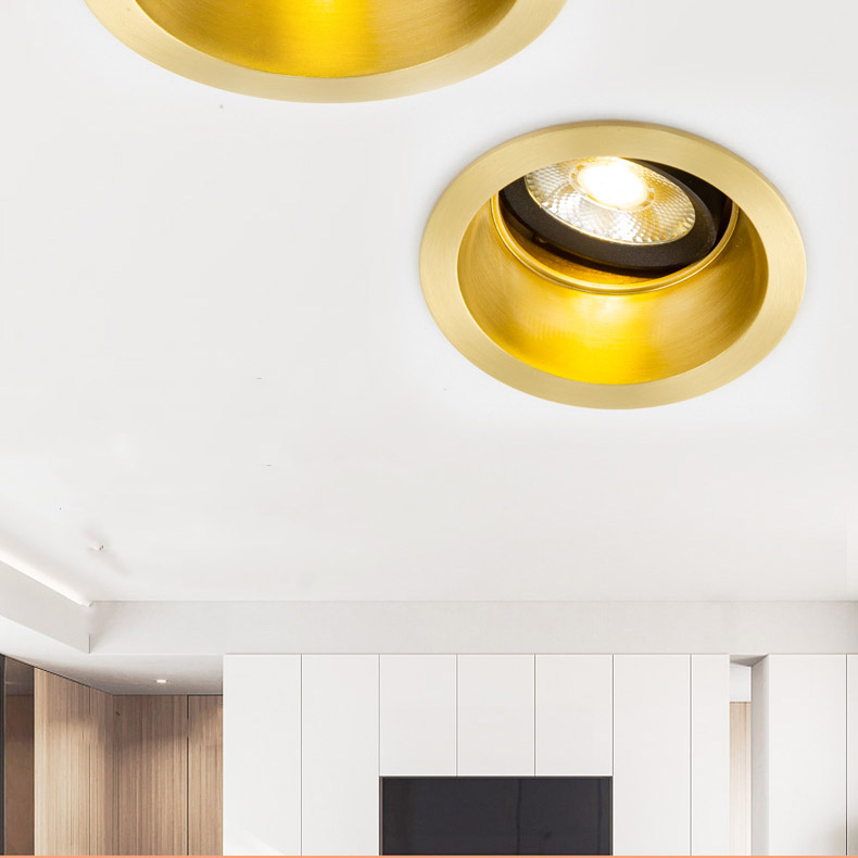 Точечный светильник CALL D6,9 Brass 6000 К by ImperiumLoft