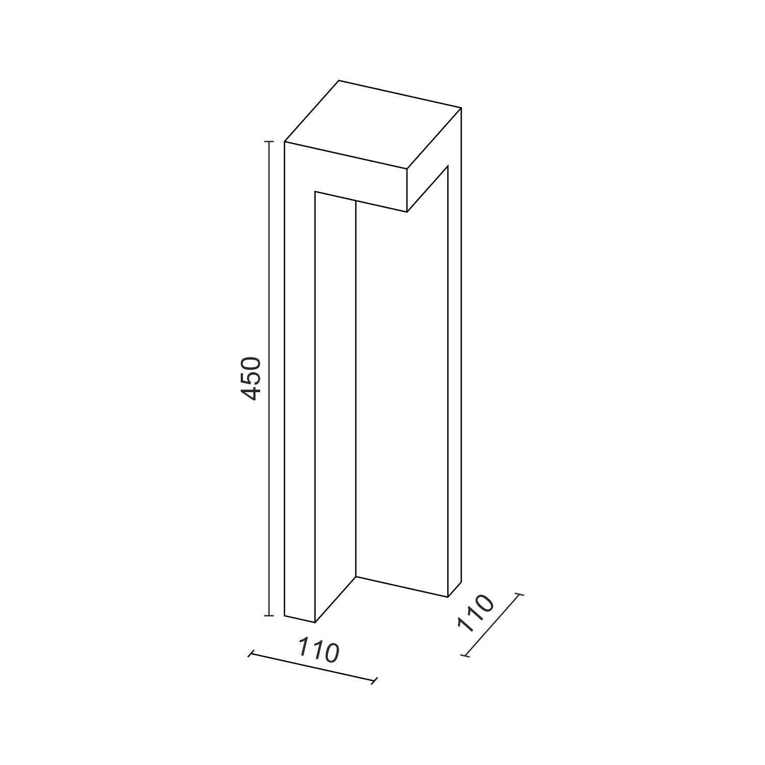 Уличный светодиодный светильник Ledron Ledron MO-7005