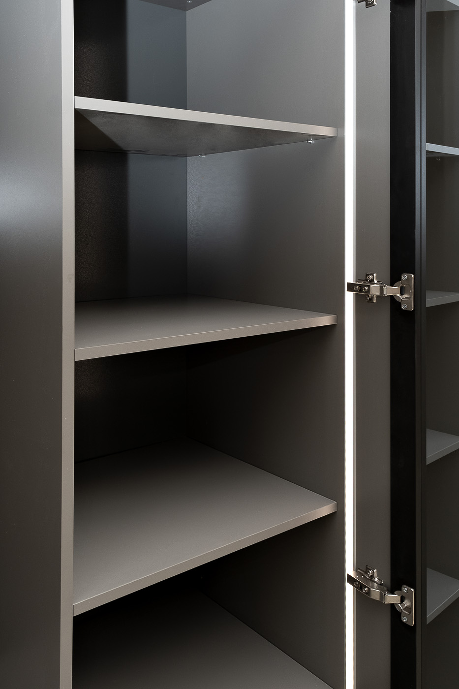 Шкаф Alto двухдверный с полками цвет серый кобальт Garda Decor GD-10013-6-2(тонировка) Шкаф Alto двухдверный с полками цвет серый кобальт Garda Decor GD-10013-6-2(тонировка)