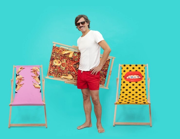 Шезлонг Seletti Shit 16683