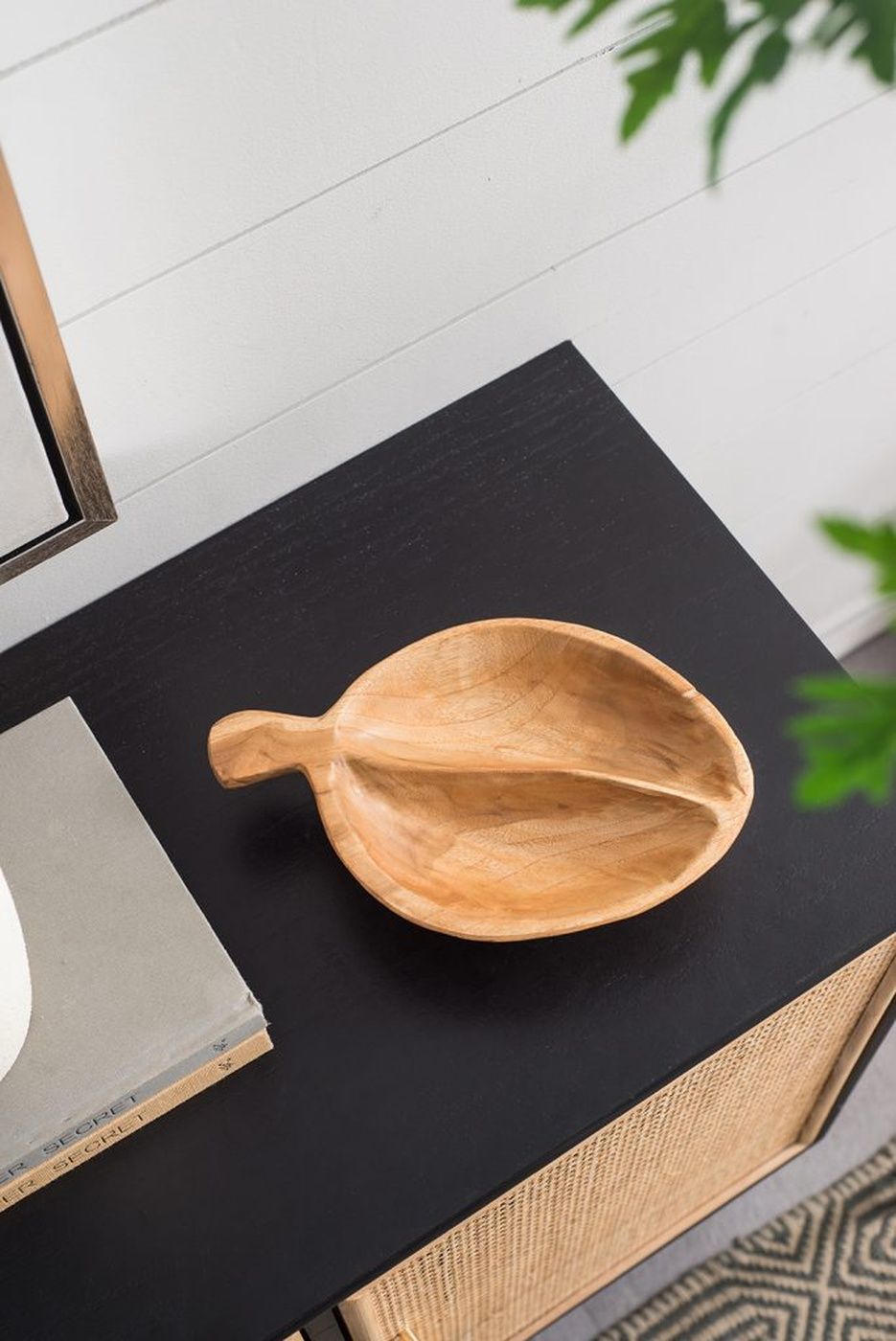 Чаша из тикового дерева Glasar 70652