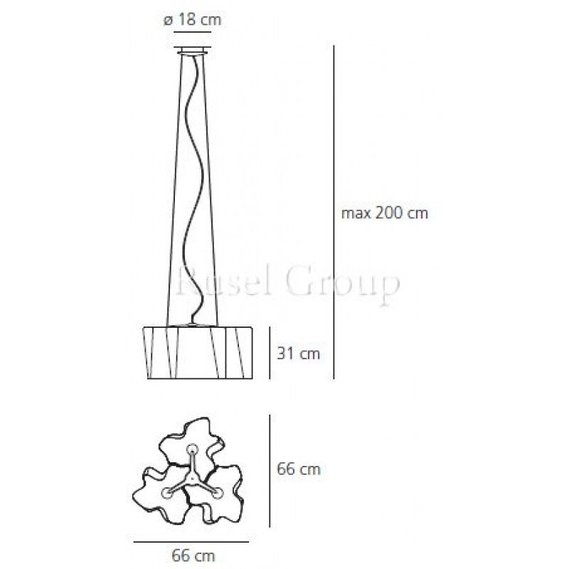 Подвесной светильник Artemide LOGICO SOSPENSIONE 3x120°