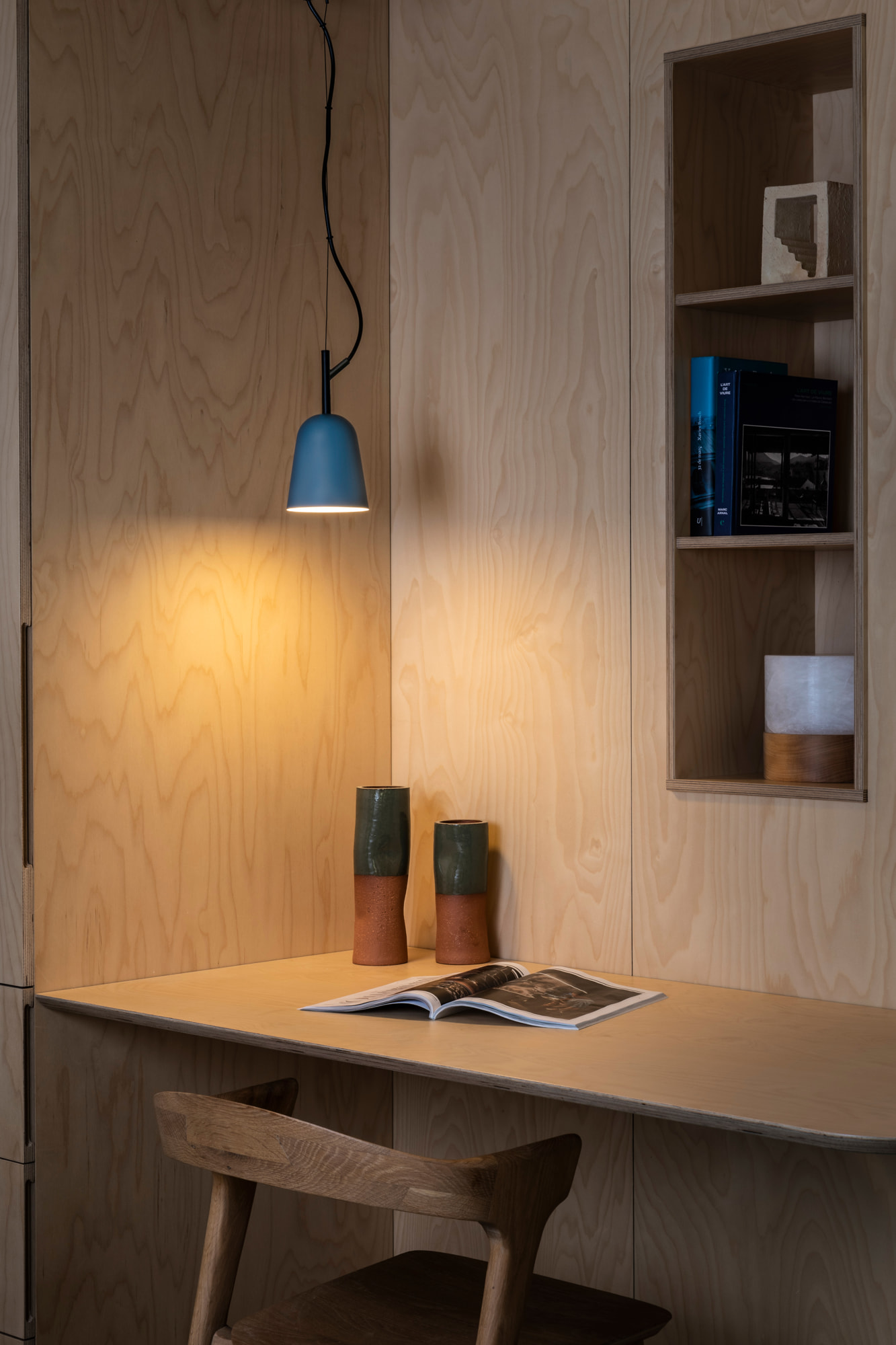 Подвесной светильник STUDIO S синий 1xE14 Faro
