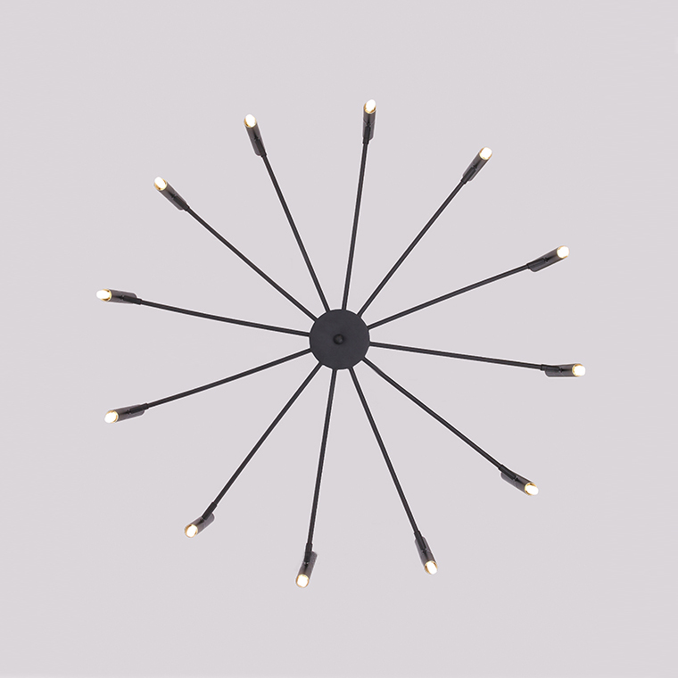 Люстра POP P40 Chandelier 12 lamps D100 Mod.A White by ImperiumLoft
