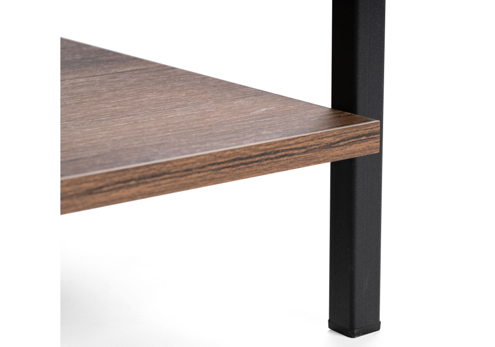 Офисная мебель Woodville Траун Лофт 80 дуб делано темный / черный матовый 533192