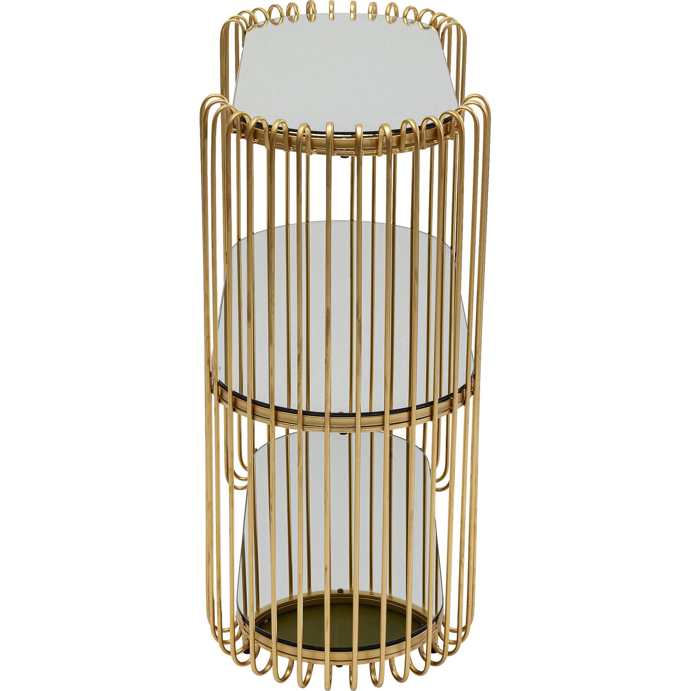 Консоль Wire Brass 81x78 см KARE 87707