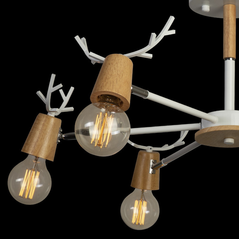 Люстра на штанге LOFT IT 10024/6 White