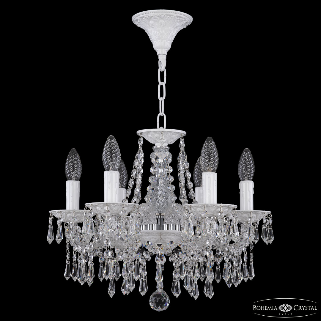 Люстра хрустальная AL16303/6/141 WG Bohemia Ivele Crystal