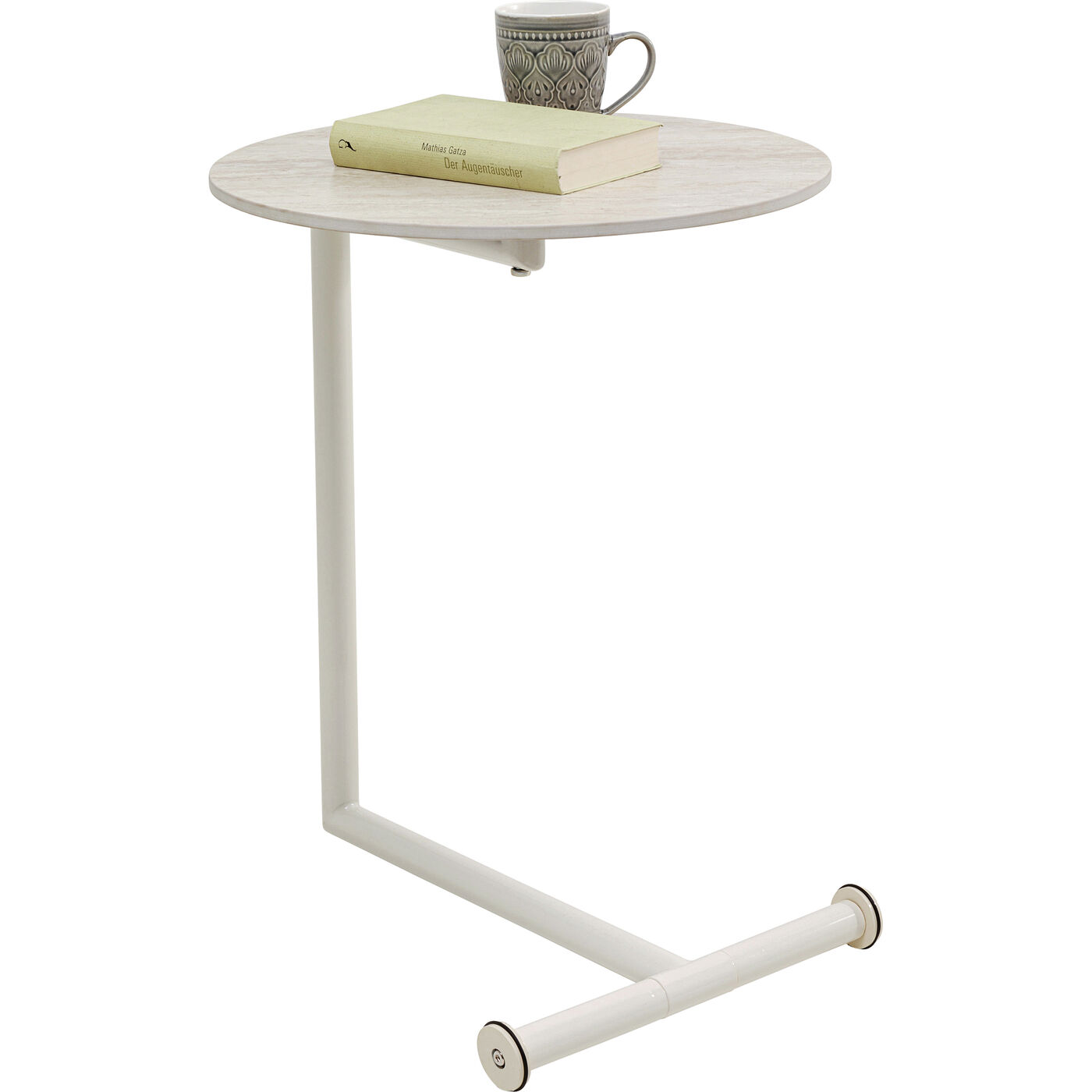 Стол приставной Easy Living Greige Ø46cm KARE 70827