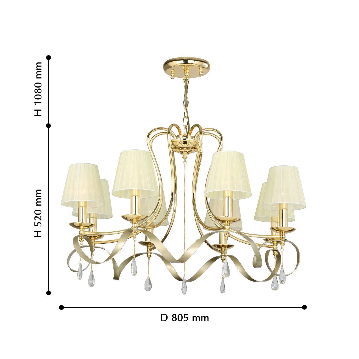 Люстра Favourite 2596-8P