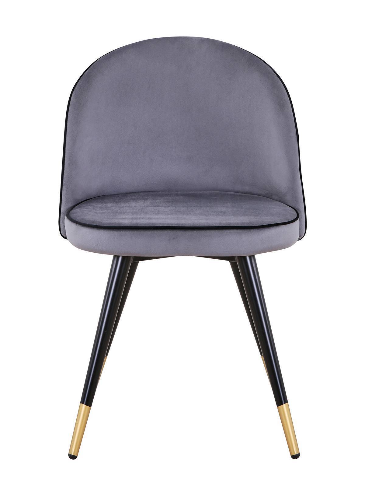 Стул Gabi LUX велюр серый Stool Group