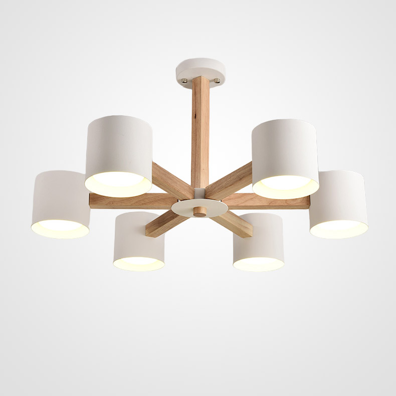 Люстра на штанге MALMO L3 White by ImperiumLoft