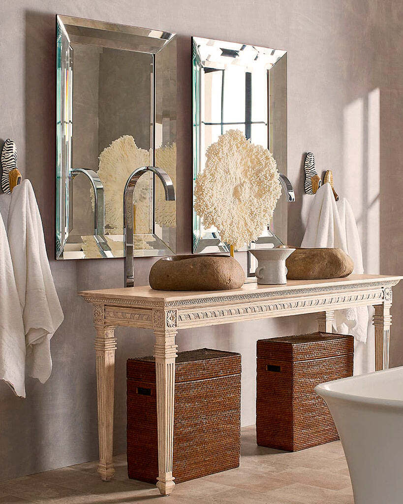 Зеркало с широким фацетом Ребекка Louvre Home LHVM55