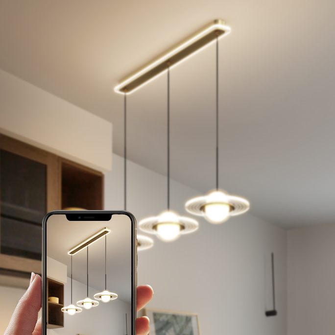 Подвесной светильник ELECTRON Трехцветный свет by ImperiumLoft