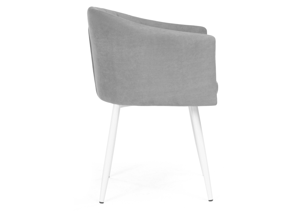 Стул Woodville Валета светло-серый / белый 504207