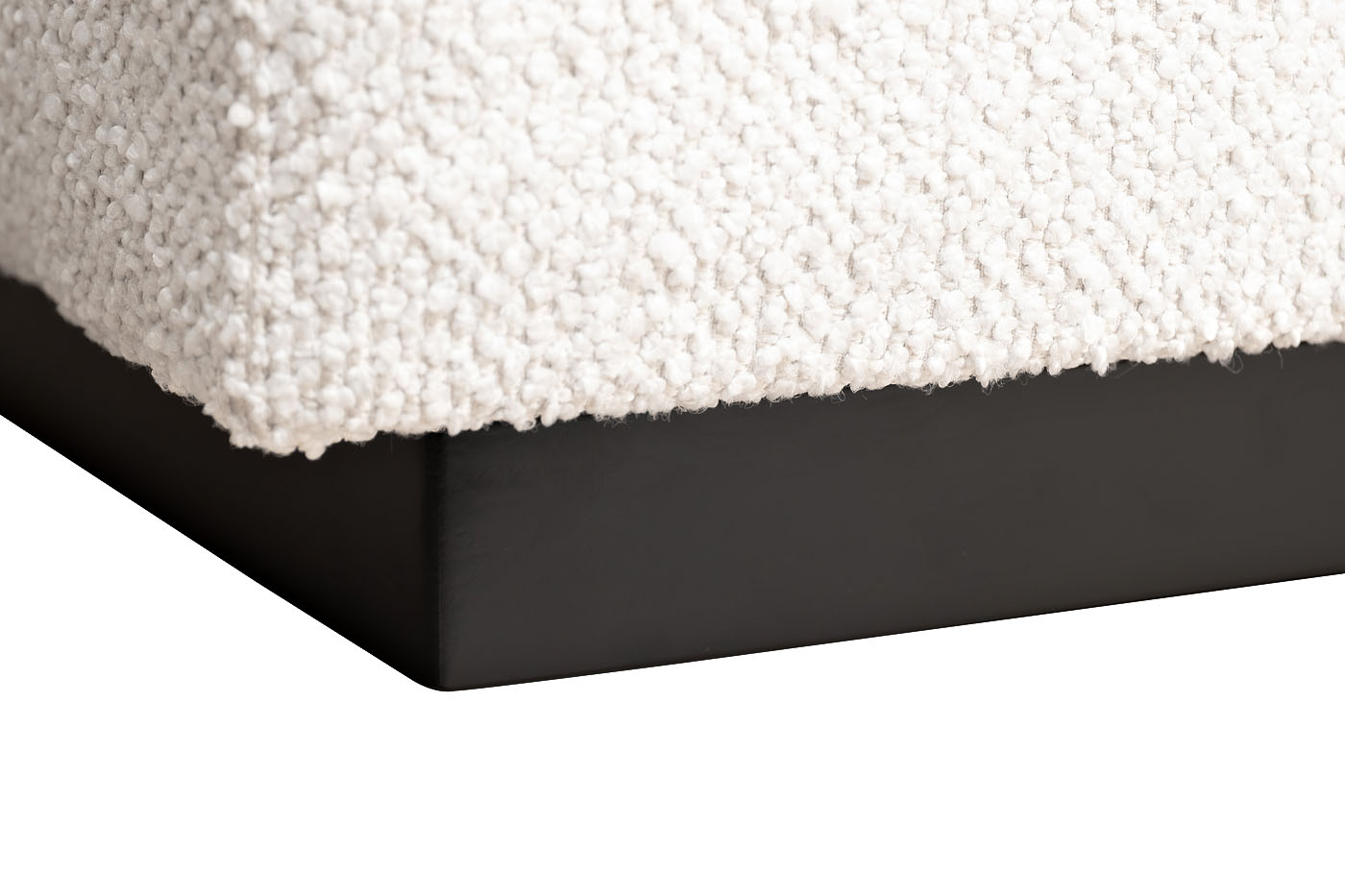 Диван треестный букле кремовый Garda Decor ROBERTO-250-FLONA SVBEG