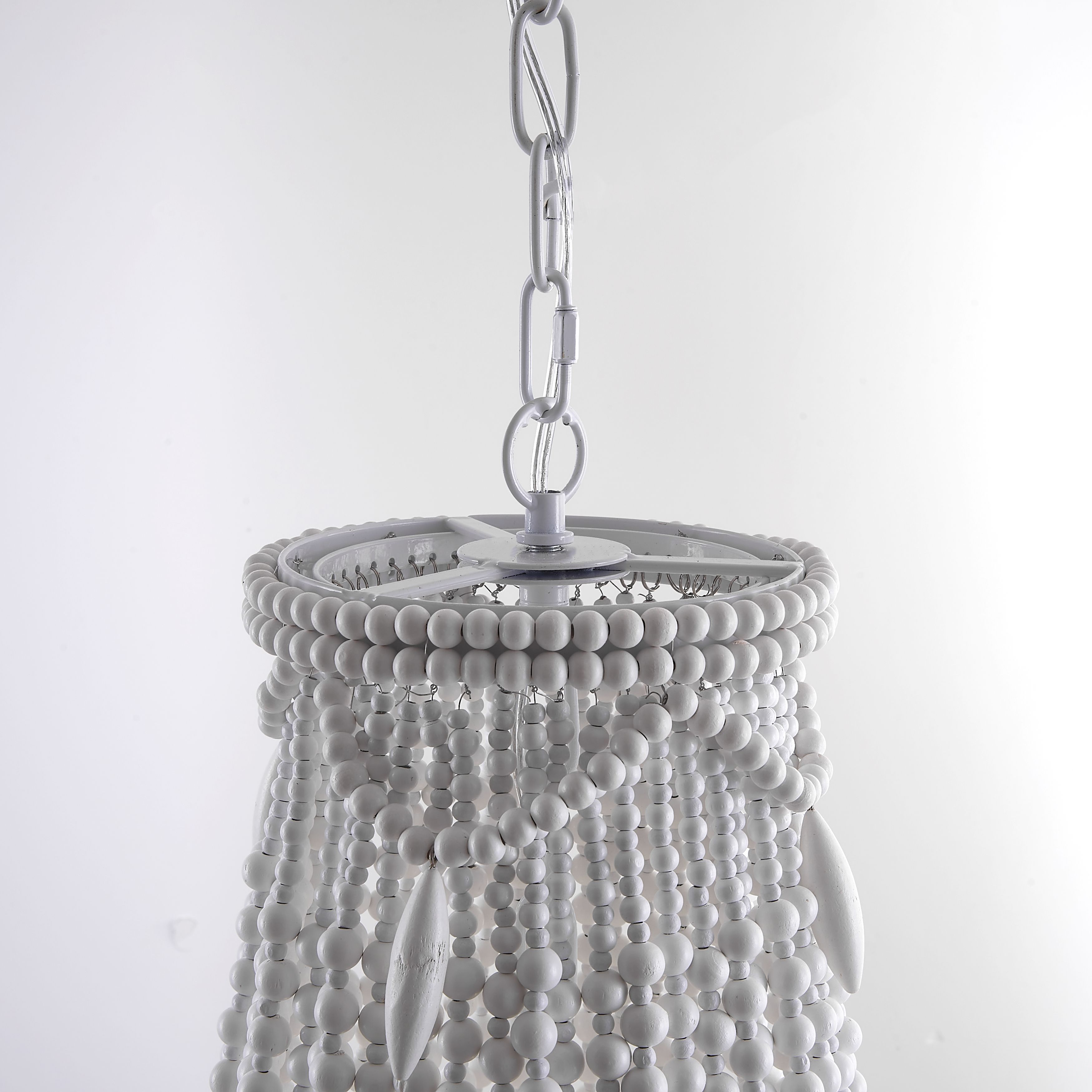 Люстра RH Anselme White Wood Large Chandelier by ImperiumLoft