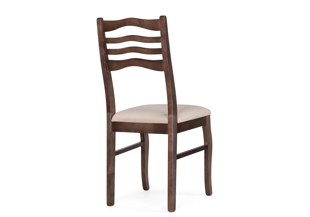 Стул деревянный Woodville Амадиу бежевый / орех 528927