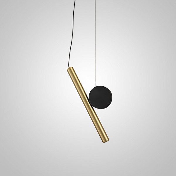 Подвесной светильник DROTT B Brass Black by ImperiumLoft