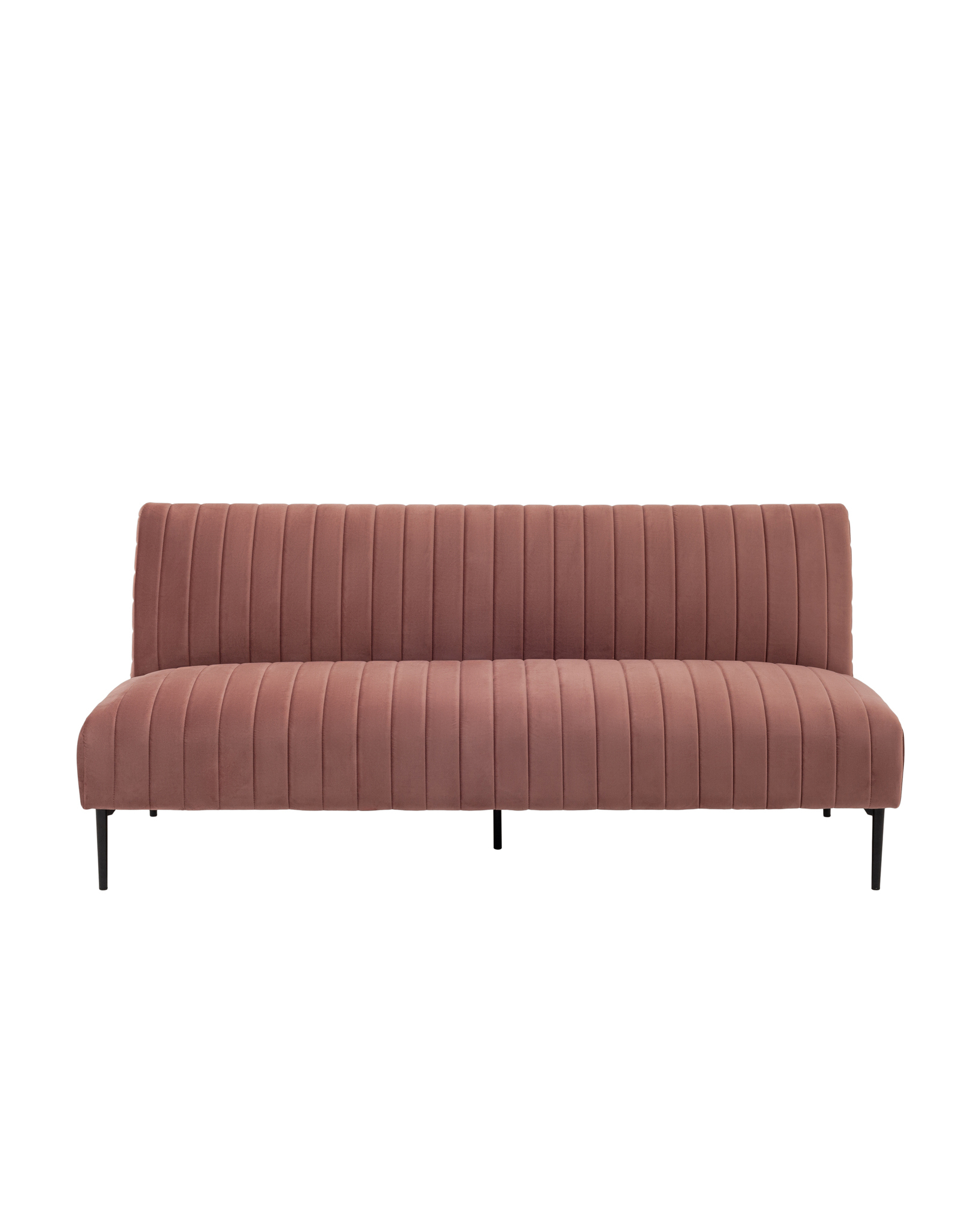 Диван прямой Дрезден велюр пыльно-розовый Stool Group