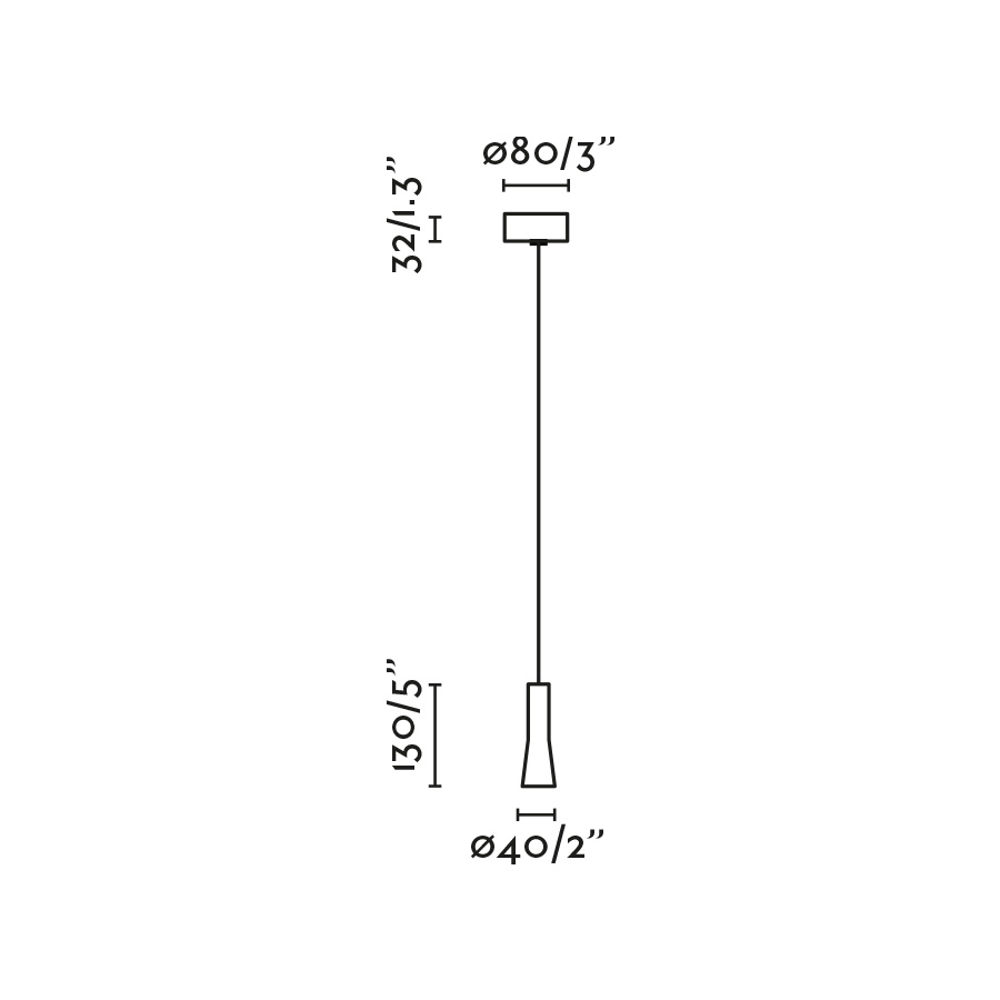 Подвесной светильник NINA белый LED 4W 2700K Faro