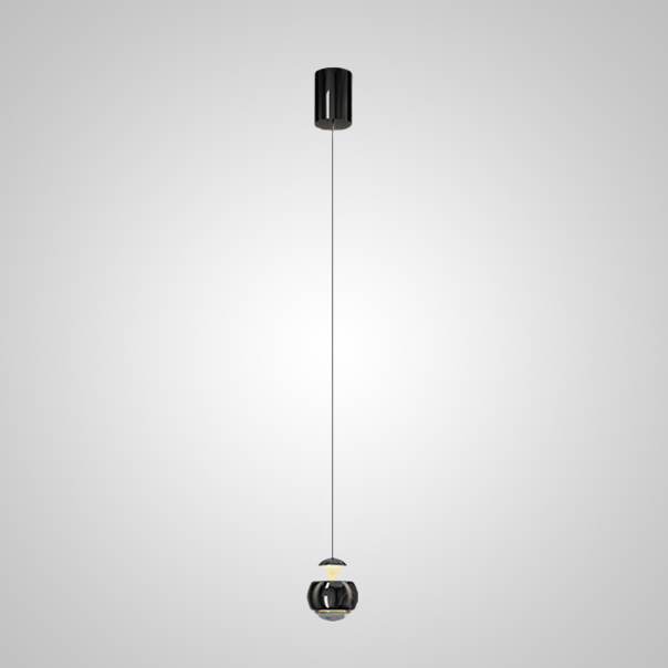 Подвесной светильник SYRUS B Pearl Black by ImperiumLoft