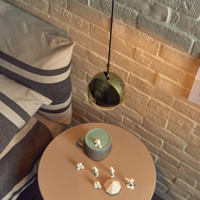 Подвесной светильник LUCIUS Brass by ImperiumLoft