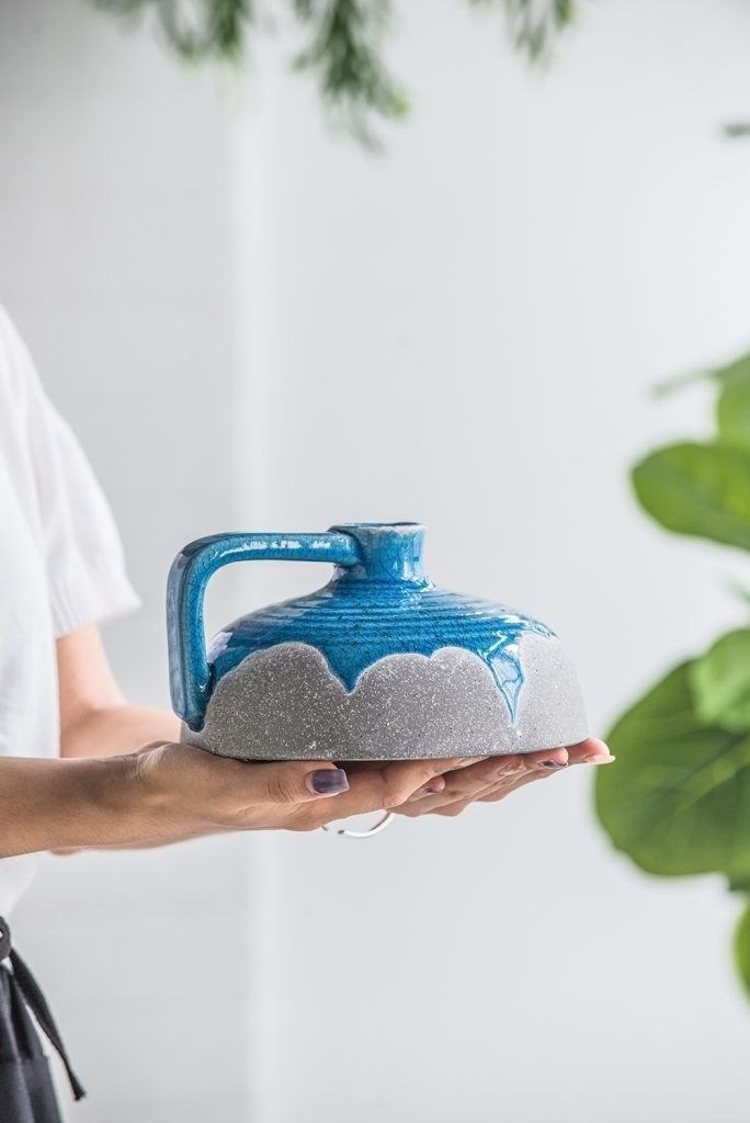 Ваза с ручкой Glasar 60696