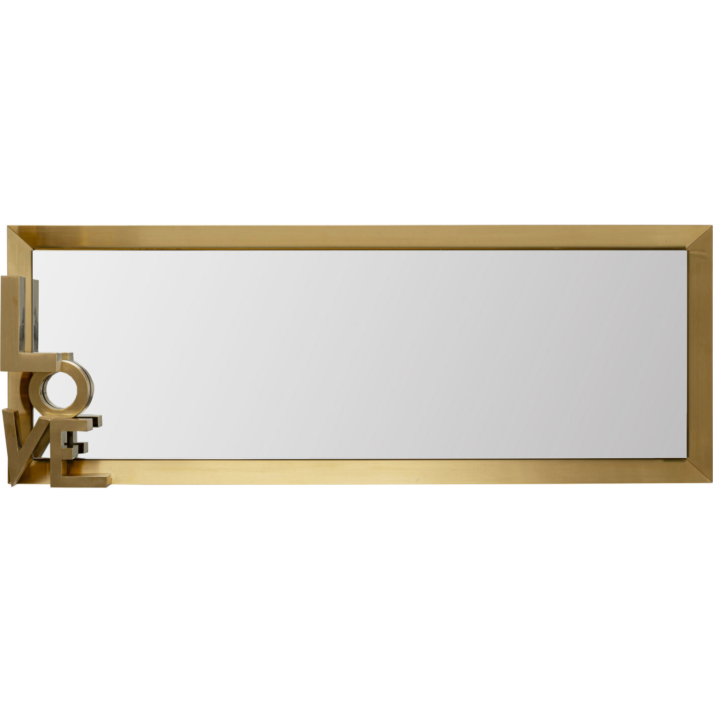 Зеркало настенное Love Letters 3D 110x40cm KARE 71070