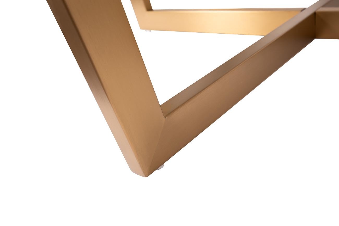 Стол журнальный круглый (искусственный мрамор) Garda Decor 33FS-CT2029-BBS